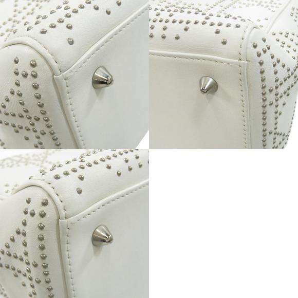 Christian Dior Handbag Leather White - Picture 9 of 9